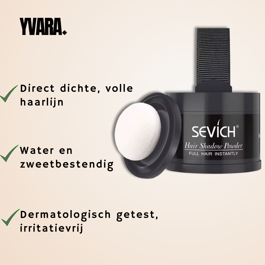HairPowder™ | Direct een vollere haarlijn